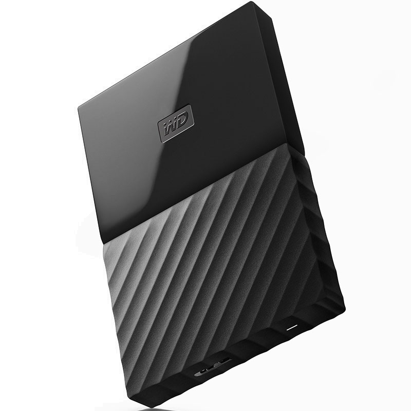  西部数据（WD）My Passport 2TB 2.5英寸 经典黑 移动硬盘WDBYFT0020BBK-CESN